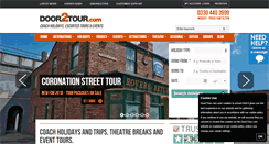 Desktop Screenshot of door2tour.com